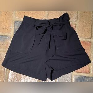 a new day Women's High Waist Black Shorts